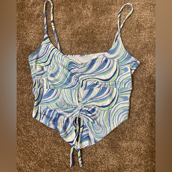 PacSun PacCares Waterfall Keyhole Tank Top - Picture 4 of 7